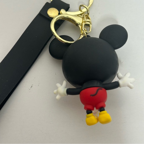 Disney Mickey Mouse 3D Rubber Keychain NEW - Picture 7 of 8